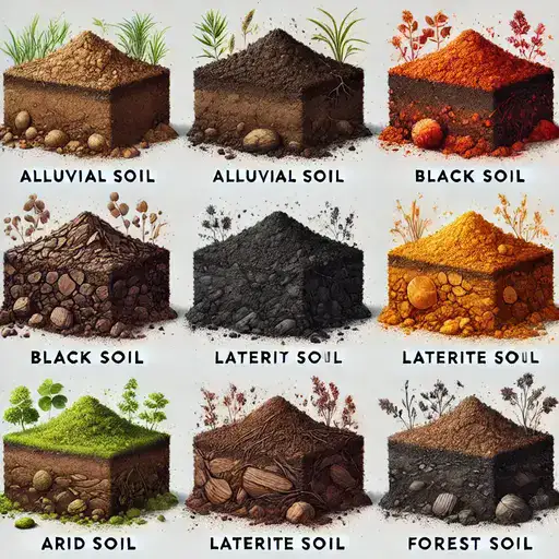 types of soil